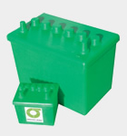 Mould-in graphics and logo