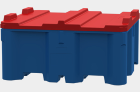 Parts Bin Flat Lid Option