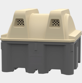 Parts Bin High Cover Option